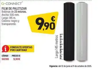 Carlin Q-CONNECT Film de paletizar oferta