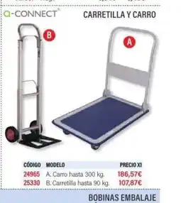 Carlin Q-CONNECT Carretilla y carro oferta