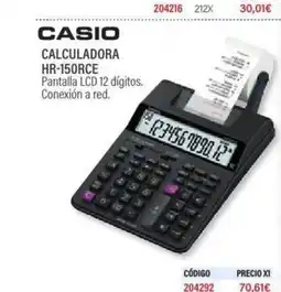 Carlin Casio calculadora oferta