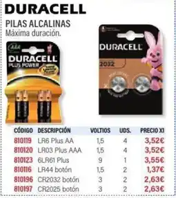 Carlin DURACELL Pilas alcalinas oferta