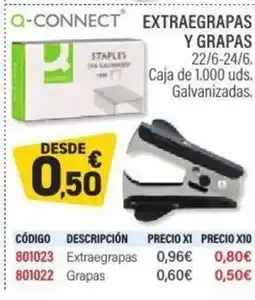 Carlin Q-CONNECT Extraegrapas y grapas oferta