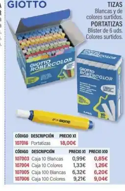 Carlin GIOTTO Tizas oferta