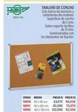 Carlin Tablero de corcho oferta