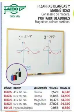 Carlin Pizarras blancas y magnéticas oferta