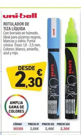 Carlin Rotulador de tiza líquida oferta