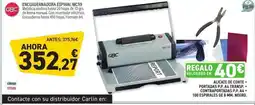Carlin Encuadernadora espiral mc59 oferta