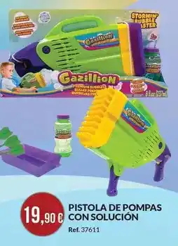 Afede Gazillion - pistola de pompas con solución oferta