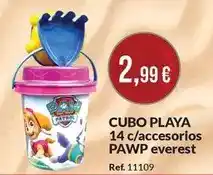 Afede Cubo playa 14 c/accesorios pawp everest oferta