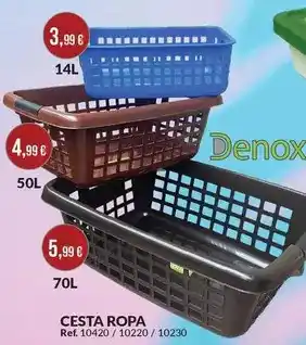 Afede Denox - cesta ropa oferta