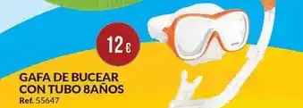 Afede Gafa de bucear con tubo 8anos oferta
