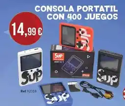 Afede Consola portatil con 400 juegos oferta