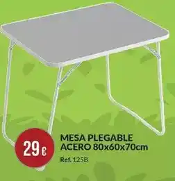 Afede Mesa plegable acero oferta