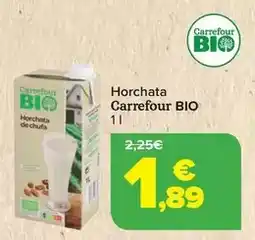 Carrefour Carrefour bio - horchata oferta