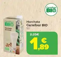 Carrefour Carrefour bio - horchata oferta
