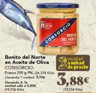 Gadis Consorcio - bonito del norte en aceite de oliva oferta