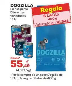 Kiwoko DOGZILLA Pienso perro Diferentes variedades oferta