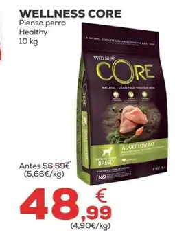 Kiwoko WELLNESS CORE Pienso perro Healthy oferta