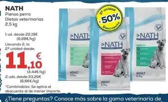 Kiwoko NATH Pienso perro Dietas veterinarias oferta