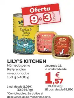 Kiwoko LILY'S KITCHEN Húmedo perro Referencias seleccionadas oferta