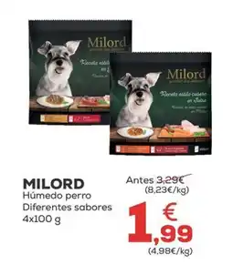 Kiwoko MILORD Húmedo perro oferta