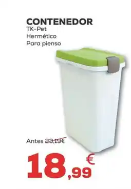 Kiwoko Contenedor oferta