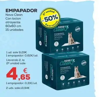 Kiwoko EMPAPADOR Nova Clean Con locion atrayente oferta