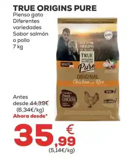 Kiwoko TRUE ORIGINS PURE Pienso Gato oferta