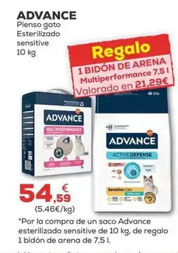 Kiwoko ADVANCE Pienso gato Esterilizado oferta