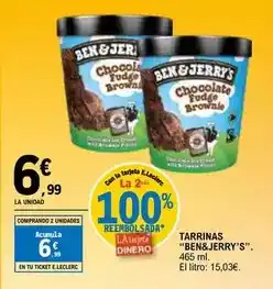 E.Leclerc Ben & jerry's - tarrinas oferta