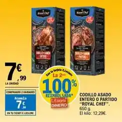 E.Leclerc Chef select - codillo asado entero o partido oferta