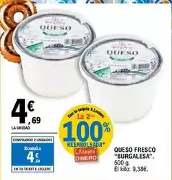 E.Leclerc Queso fresco oferta