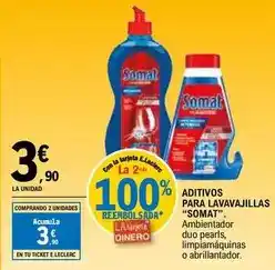 E.Leclerc Somat - aditivos para lavavajillas oferta
