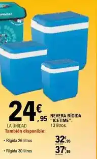 E.Leclerc Nevera rigida icetime oferta