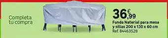 Leroy Merlin Funda material para mesa y sillas oferta