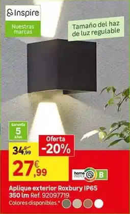 Leroy Merlin Home - apliques exterior oferta
