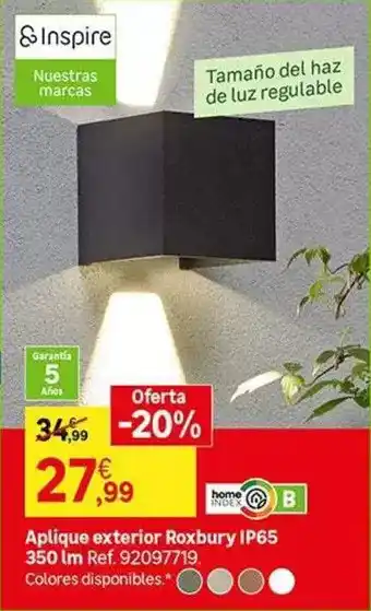 Leroy Merlin Home - apliques exterior oferta