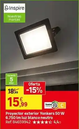 Leroy Merlin Home - proyector exterior oferta