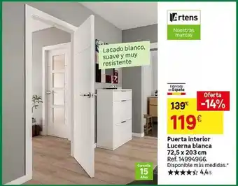 Leroy Merlin Blanco - puerta interior oferta