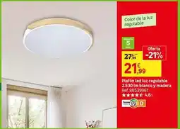 Leroy Merlin Blanco - platon lot luz regulable oferta