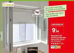 Leroy Merlin Home - moscutier de aluminio extensible blanca 50 x 70 cm oferta