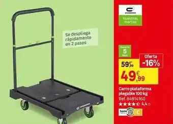 Leroy Merlin Carro plataforma plegable oferta