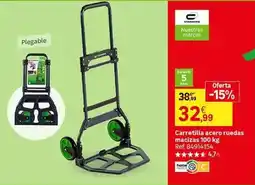 Leroy Merlin Carretilla - acero ruedas macicas oferta