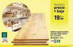 Leroy Merlin Home - tablero macizo madera oferta