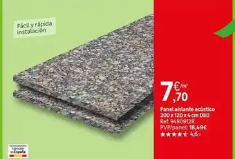 Leroy Merlin Fabricado en españa - panel scientifique acistico oferta