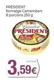 Keisy Président - formatge camembert 8 porcions oferta