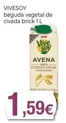 Keisy Vivesoy - beguda vegetal de civada brick oferta