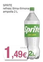 Keisy Sprite - refresc llima-llimona ampolla oferta