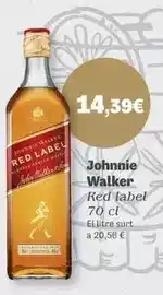 Keisy Johnnie walker - red label oferta