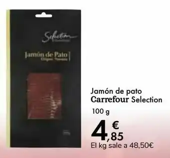 Carrefour Jamón de pato carrefour selection oferta