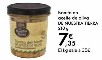 Carrefour Bonito en aceite de oliva de nuestra tierra oferta